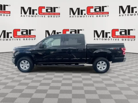 Black 2018 FORD F-150 XLT W/ 4WD & CREW CAB for sale in Glen Burnie, MD