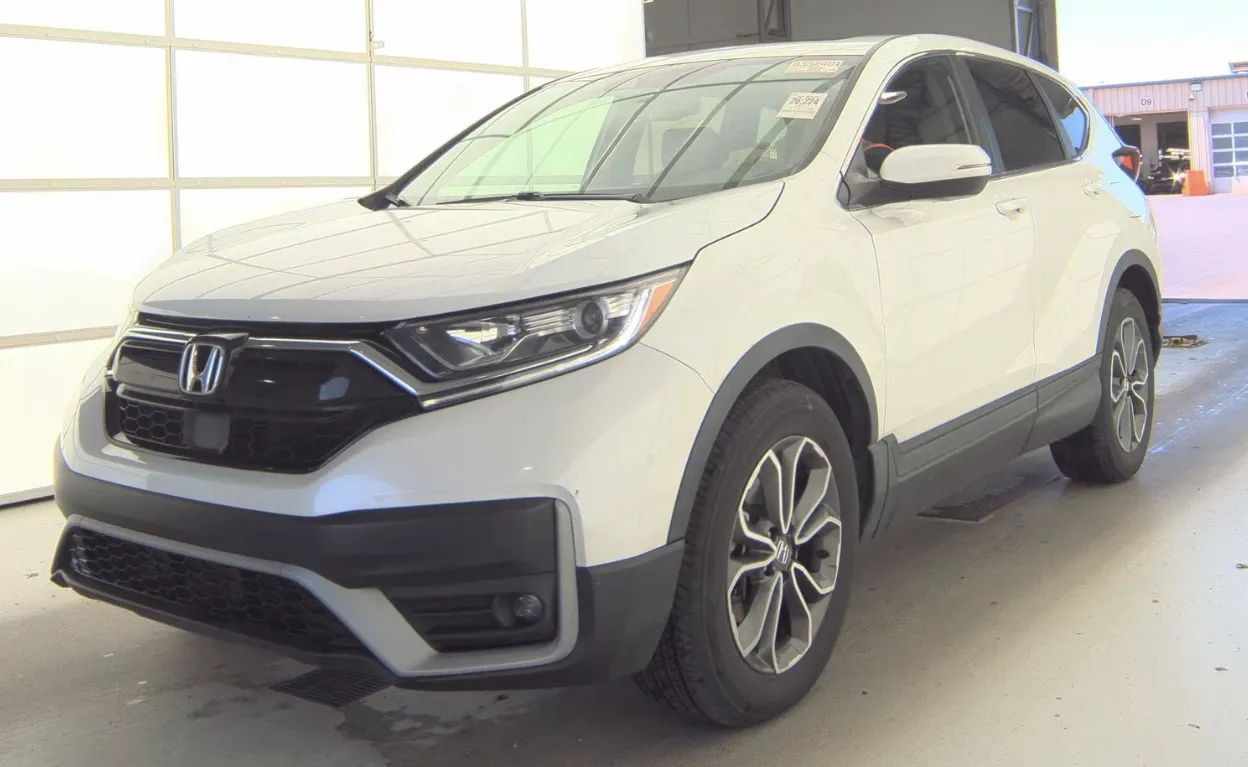 White 2021 HONDA CR-V EX-L W/ AWD & LEATHER for sale in Glen Burnie, MD