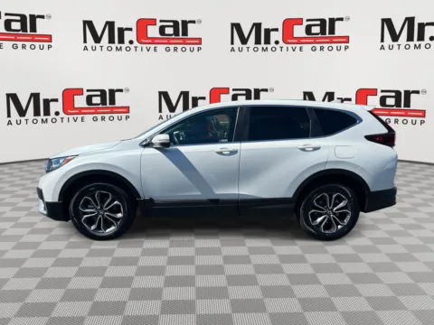 White 2021 HONDA CR-V EX-L W/ AWD & LEATHER for sale in Glen Burnie, MD