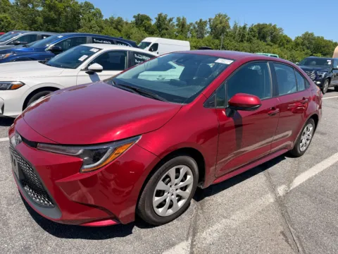 Red 2022 TOYOTA COROLLA LE for sale in Glen Burnie, MD