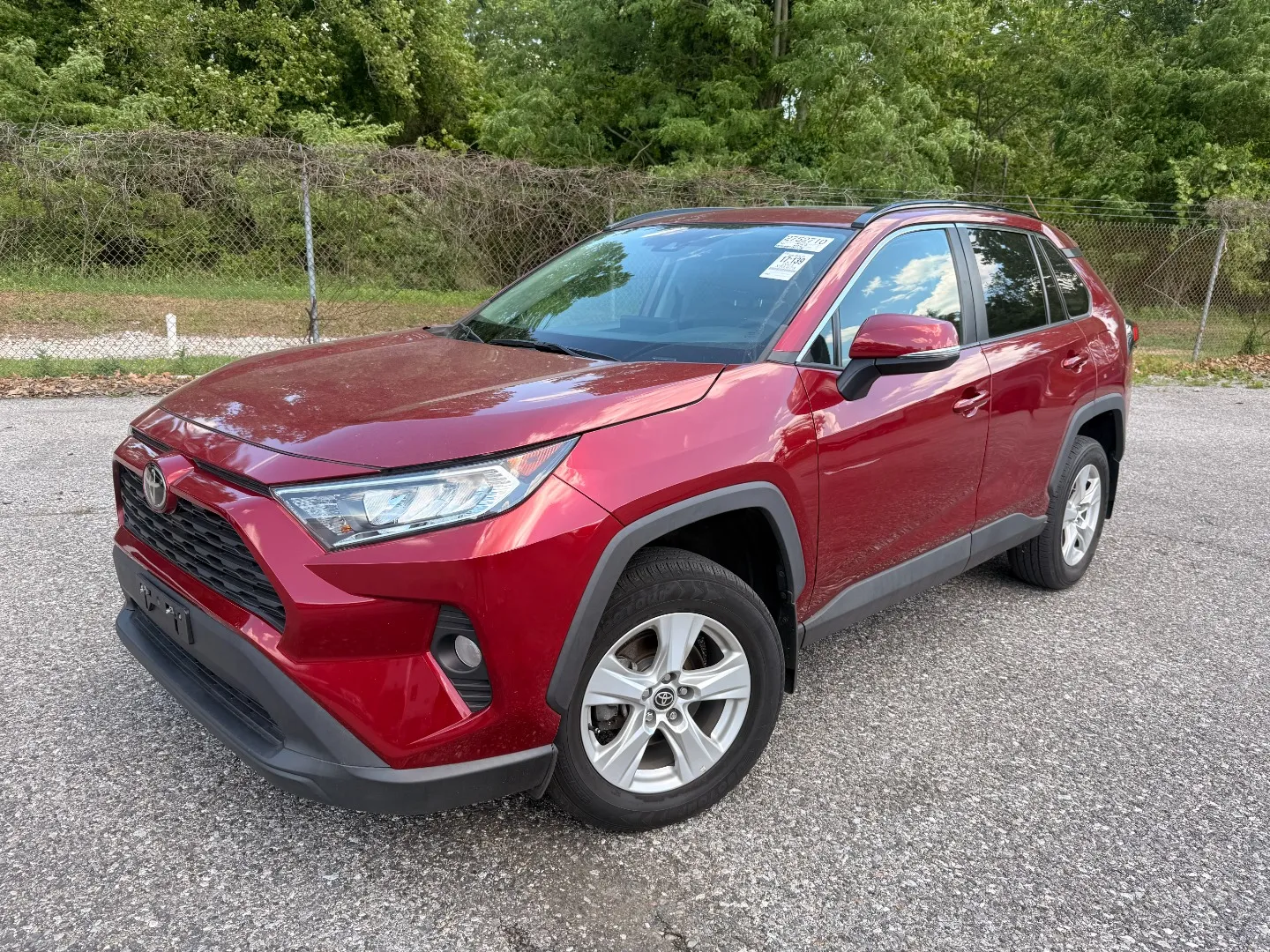 Red 2021 TOYOTA RAV4 XLE W/ AWD & SUNROOF for sale in Glen Burnie, MD