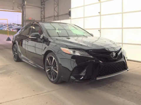 Black 2019 TOYOTA CAMRY XSE for sale in Glen Burnie, MD