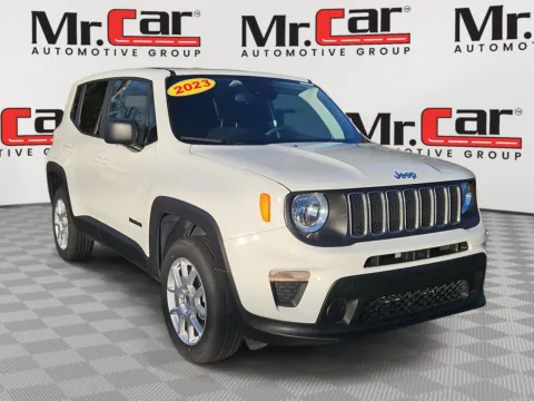 White 2023 JEEP RENEGADE LATITUDE for sale in Glen Burnie, MD