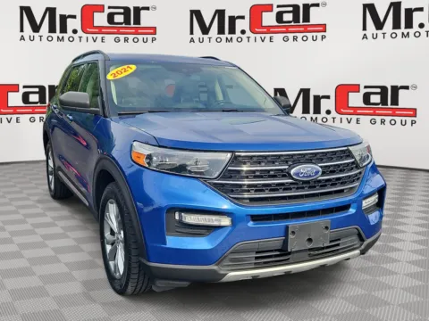 Blue 2021 FORD EXPLORER XLT for sale in Glen Burnie, MD