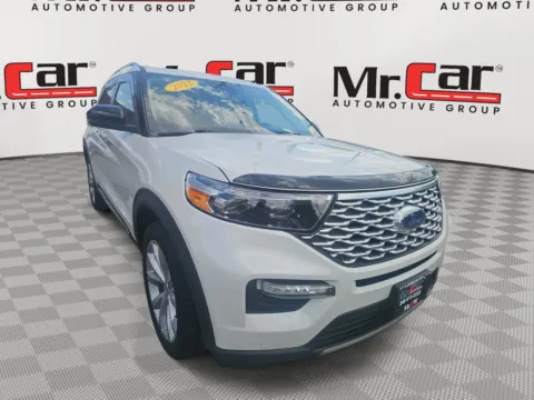 White 2022 FORD EXPLORER PLATINUM for sale in Glen Burnie, MD
