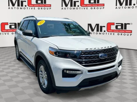 White 2022 FORD EXPLORER XLT for sale in Glen Burnie, MD