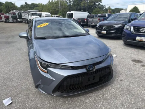 Gray 2021 TOYOTA COROLLA HYBRID LE for sale in Glen Burnie, MD