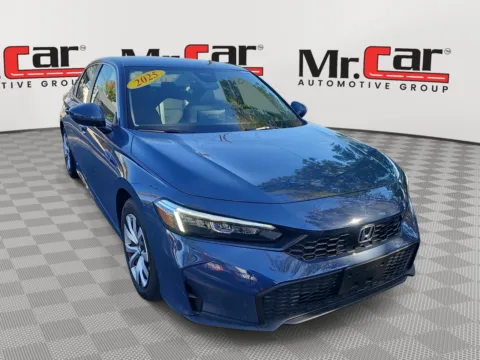 Blue 2025 HONDA CIVIC LX for sale in Glen Burnie, MD