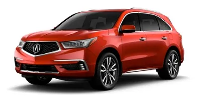Red 2019 ACURA MDX W/ADVANCE PKG for sale in Glen Burnie, MD