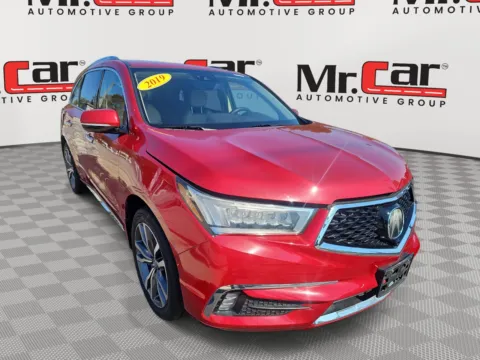 Red 2019 ACURA MDX W/ADVANCE PKG for sale in Glen Burnie, MD