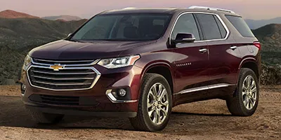 Black 2019 CHEVROLET TRAVERSE PREMIER for sale in Glen Burnie, MD