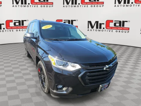 Black 2019 CHEVROLET TRAVERSE PREMIER for sale in Glen Burnie, MD