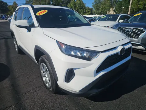 White 2020 TOYOTA RAV4 LE for sale in Glen Burnie, MD