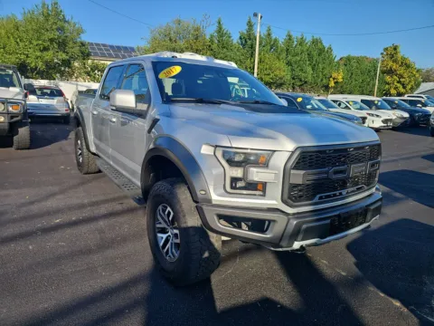 Silver 2017 FORD F-150 RAPTOR for sale in Glen Burnie, MD