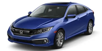 Gray 2019 HONDA CIVIC EX for sale in Glen Burnie, MD