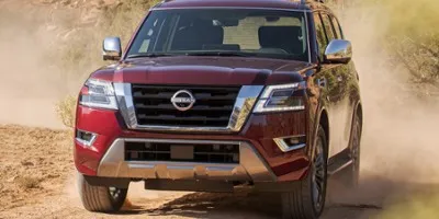 Black 2021 NISSAN ARMADA SL for sale in Glen Burnie, MD