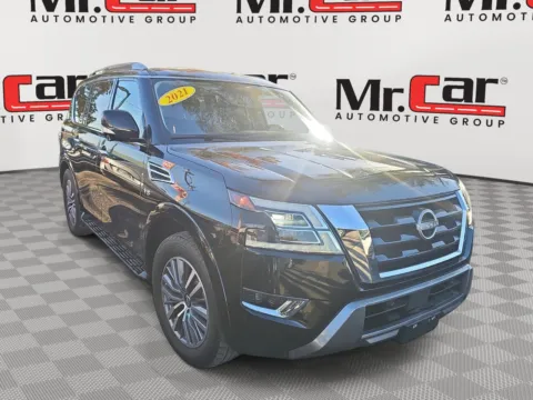 Black 2021 NISSAN ARMADA SL for sale in Glen Burnie, MD