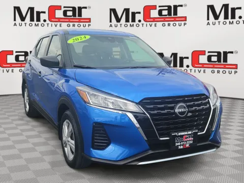 Blue 2024 NISSAN KICKS for sale in Glen Burnie, MD
