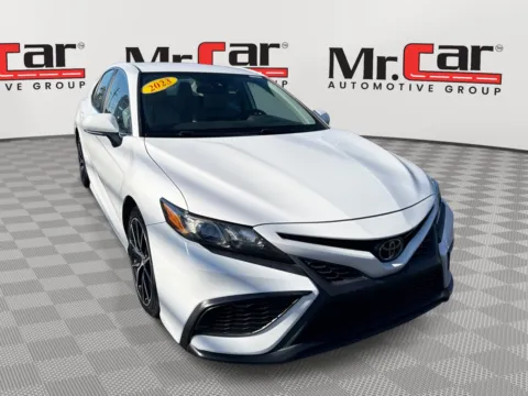 White 2023 TOYOTA CAMRY SE for sale in Glen Burnie, MD