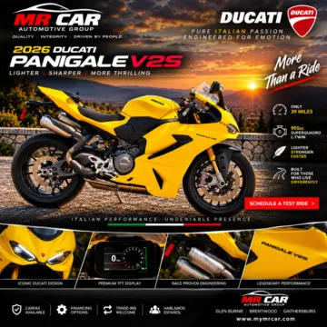 Another view of 2026 Ducati Panigale for sale in Glen Burnie, MD at Mr. Car of Glen Burnie