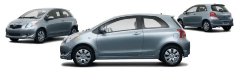 Blue 2008 TOYOTA YARIS for sale in Glen Burnie, MD