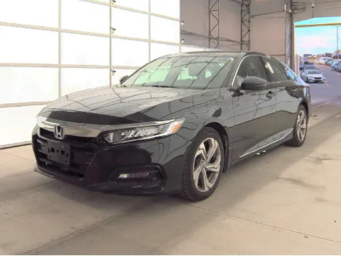 Black 2019 HONDA ACCORD EX-L 1.5T for sale in Glen Burnie, MD