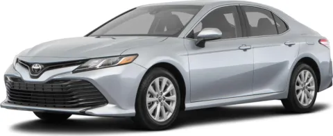 Silver 2018 TOYOTA CAMRY LE for sale in Glen Burnie, MD