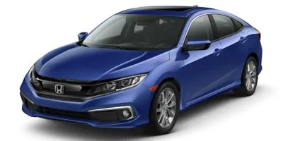 Orange 2020 HONDA CIVIC EX for sale in Glen Burnie, MD