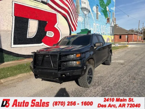 Gray 2021 Chevrolet Silverado 1500 Custom for sale in Des Arc, AR