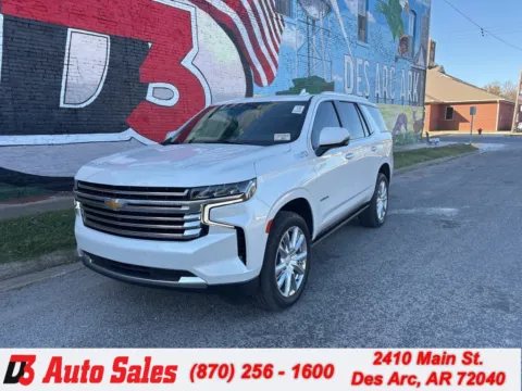White 2021 Chevrolet Tahoe High Country for sale in Des Arc, AR