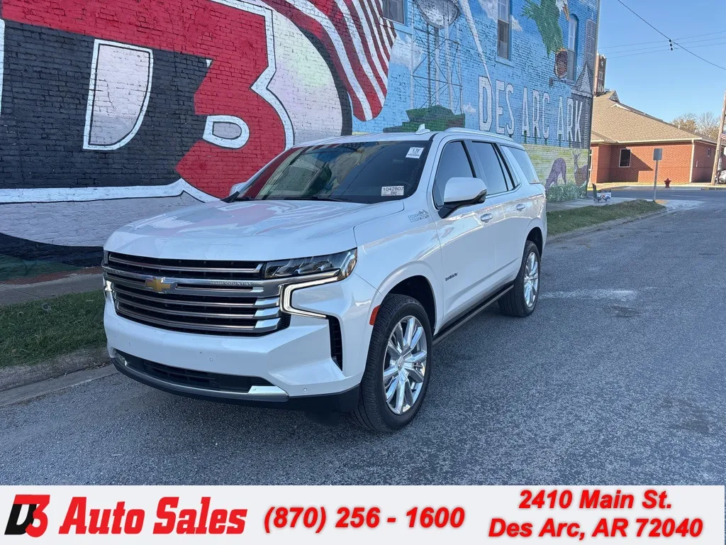 White 2021 Chevrolet Tahoe High Country for sale in Des Arc, AR