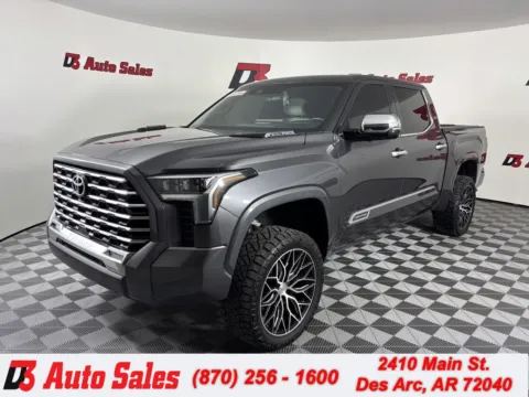 Gray 2023 Toyota Tundra Hybrid Capstone for sale in Des Arc, AR