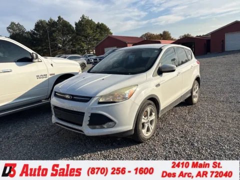 White 2015 Ford Escape SE for sale in Des Arc, AR