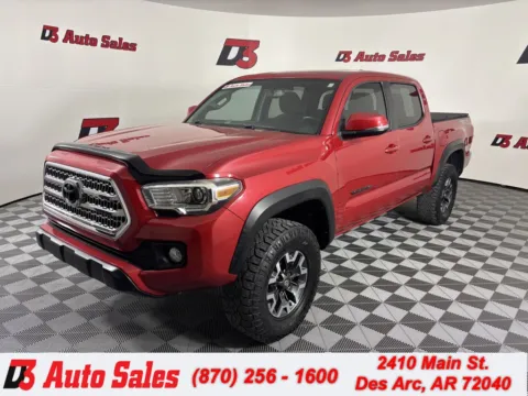 Red 2017 Toyota Tacoma SR5 for sale in Des Arc, AR