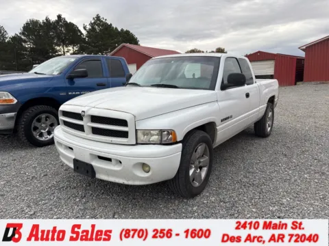 Blue 2001 Dodge Ram 1500 for sale in Des Arc, AR