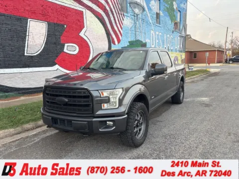Gray 2017 Ford F-150 Limited for sale in Des Arc, AR