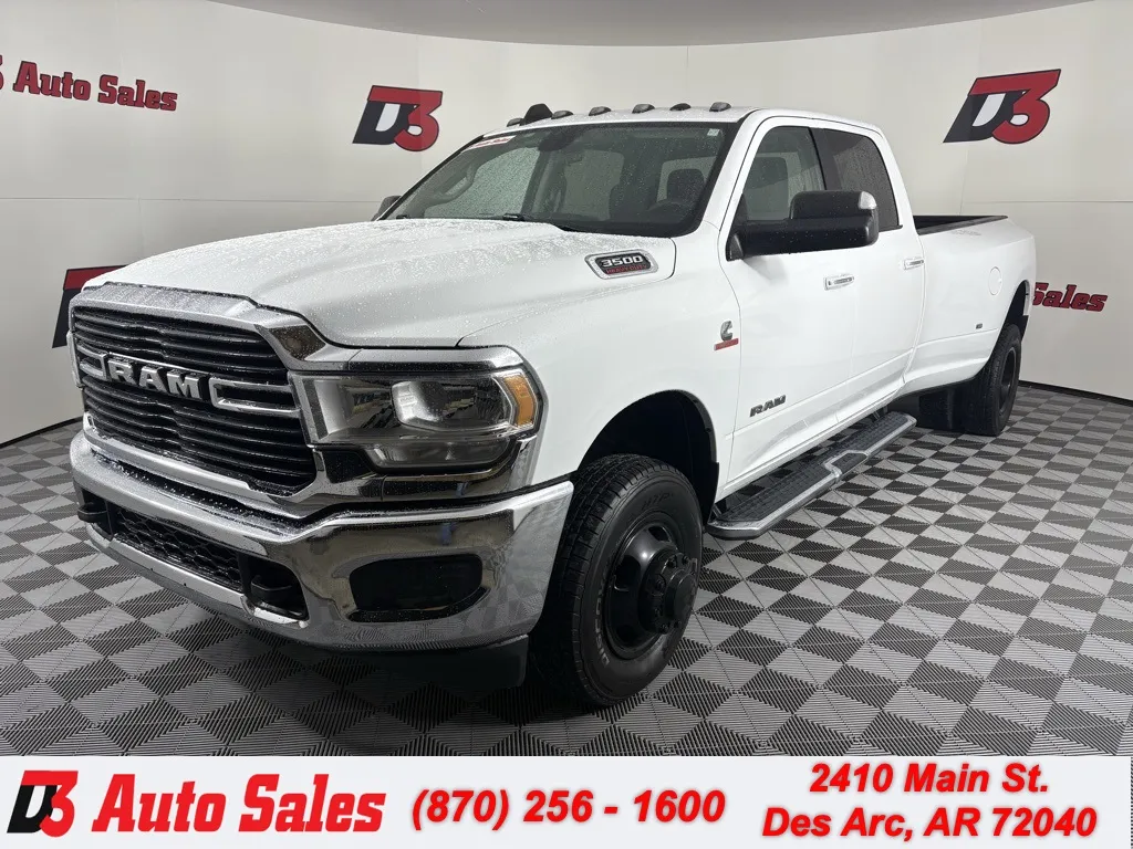 White 2019 Ram 3500 Big Horn for sale in Des Arc, AR