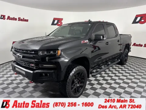 Black 2020 Chevrolet Silverado 1500 LT Trail Boss for sale in Des Arc, AR