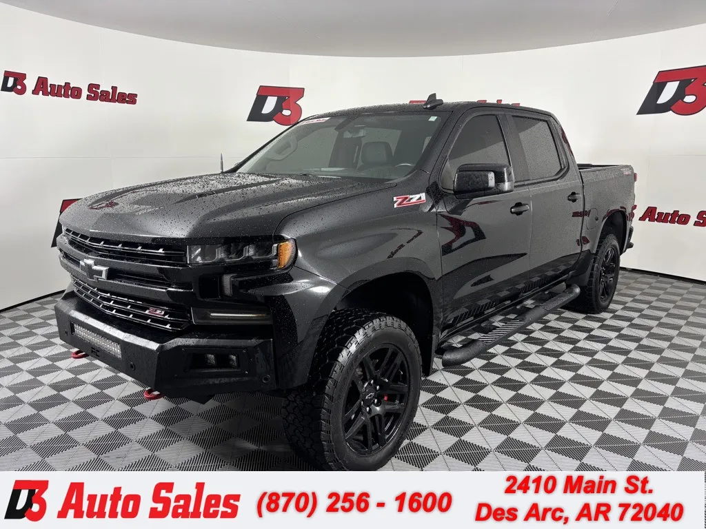 Black 2020 Chevrolet Silverado 1500 LT Trail Boss for sale in Des Arc, AR
