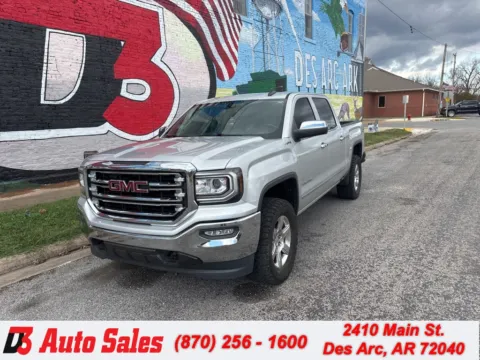 Silver 2017 GMC Sierra 1500 SLT for sale in Des Arc, AR