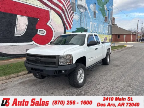 White 2011 Chevrolet Silverado 1500 LT for sale in Des Arc, AR