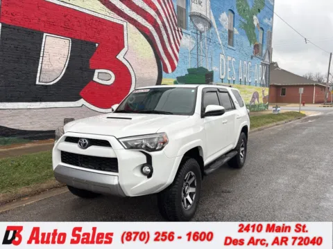 White 2019 Toyota 4Runner for sale in Des Arc, AR