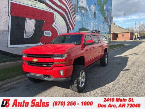 Red 2017 Chevrolet Silverado 1500 LT for sale in Des Arc, AR
