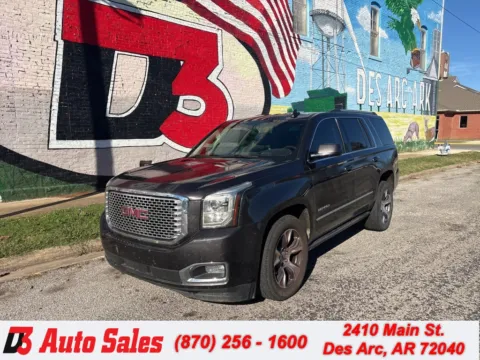 Gray 2016 GMC Yukon Denali for sale in Des Arc, AR