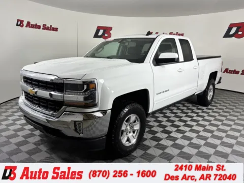 White 2016 Chevrolet Silverado 1500 LT for sale in Des Arc, AR