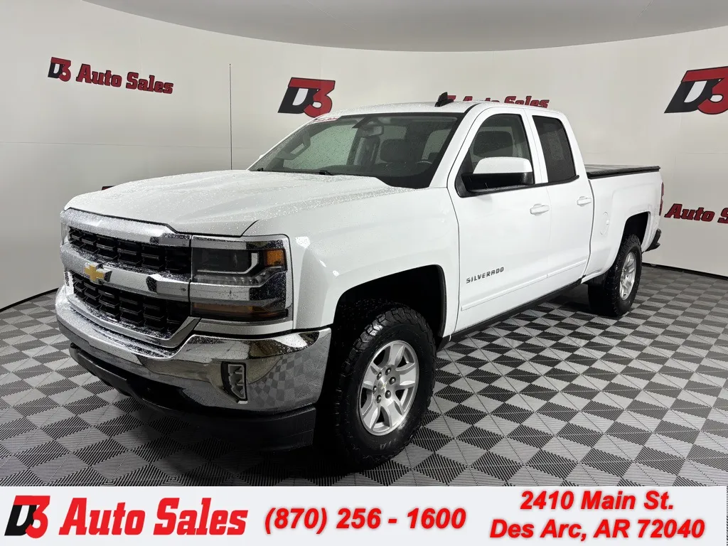 White 2016 Chevrolet Silverado 1500 LT for sale in Des Arc, AR