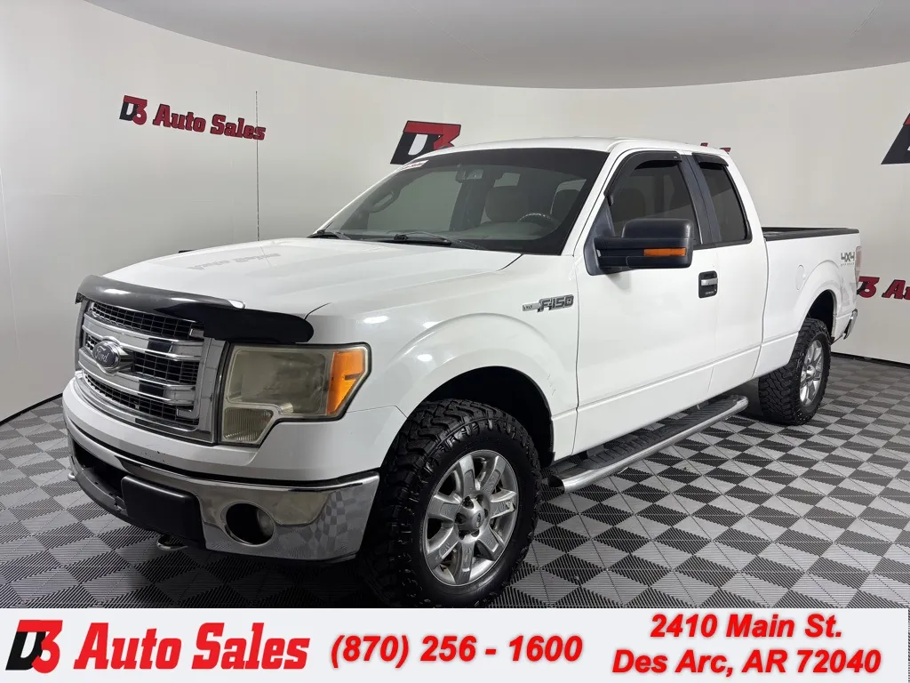 White 2013 Ford F-150 XLT for sale in Des Arc, AR