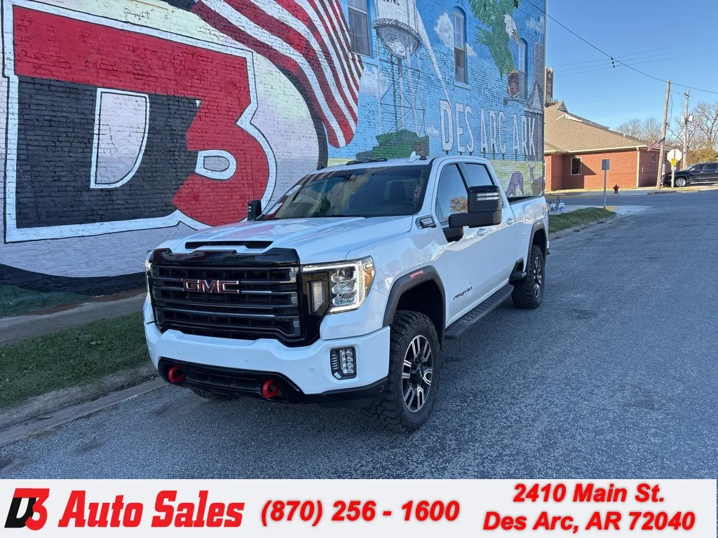 White 2021 GMC Sierra 2500HD AT4 for sale in Des Arc, AR
