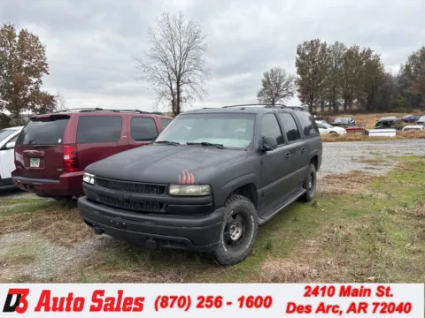 Red 2002 Chevrolet Suburban 1500 LT for sale in Des Arc, AR
