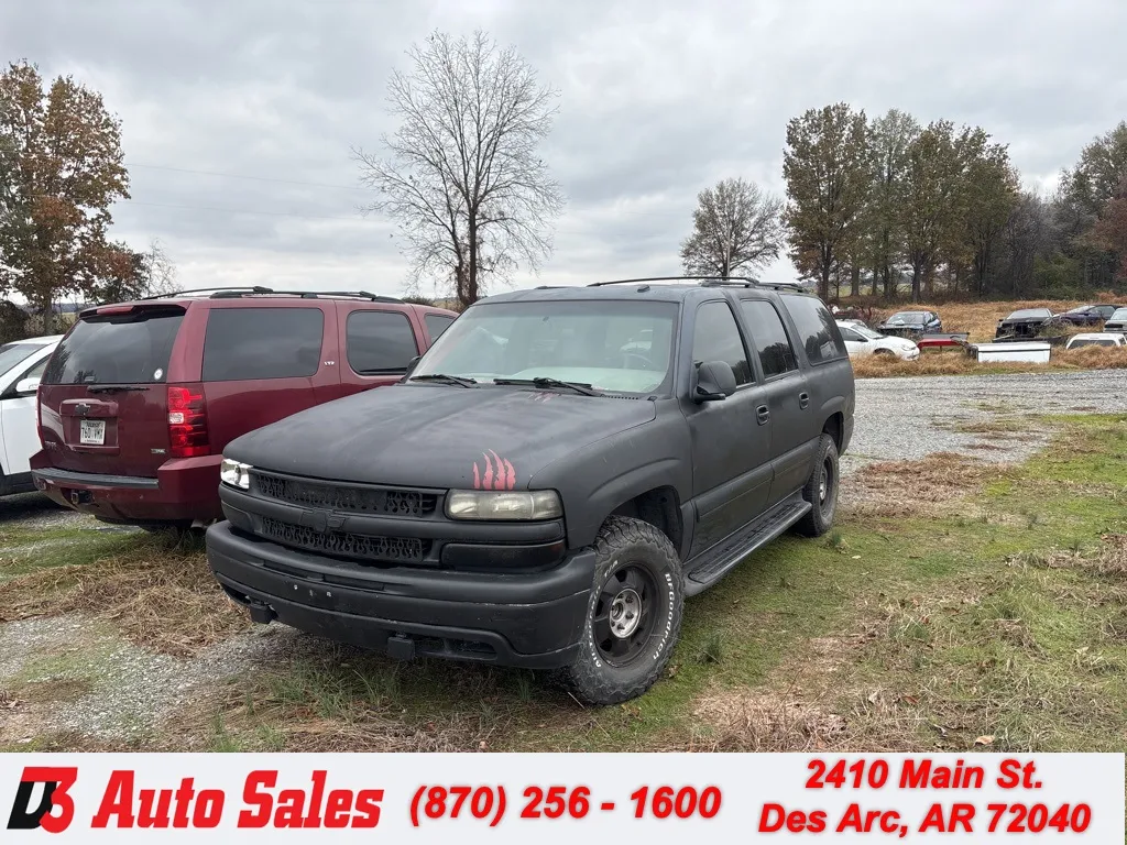 Red 2002 Chevrolet Suburban 1500 LT for sale in Des Arc, AR
